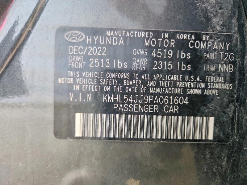 Aukcja sprzedaży 2023 Hyundai Sonata Hybrid, vin: KMHL54JJ9PA061604, numer aukcji: 57050676