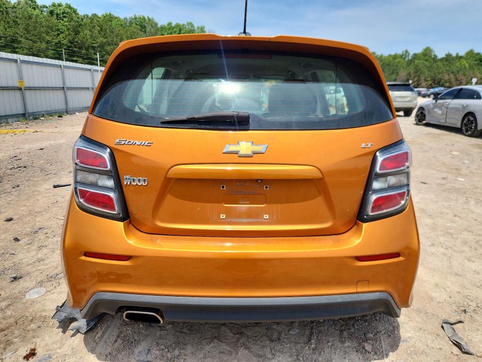 Продажа на аукционе авто 2017 Chevrolet Sonic, vin: 1G1JD6SH1H4125732, номер лота: 56361076