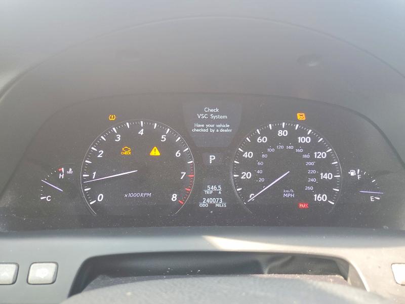 Aukcja sprzedaży 2007 Lexus Ls, vin: JTHBL46F075005519, numer aukcji: 56342606