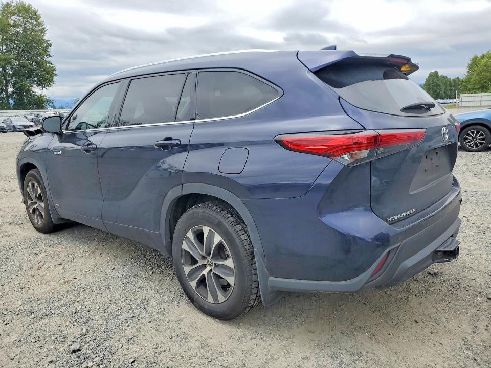 2021 Toyota Highlander მანქანა იყიდება აუქციონზე, vin: 5TDGBRCH3MS519139, აუქციონის ნომერი: 59600956