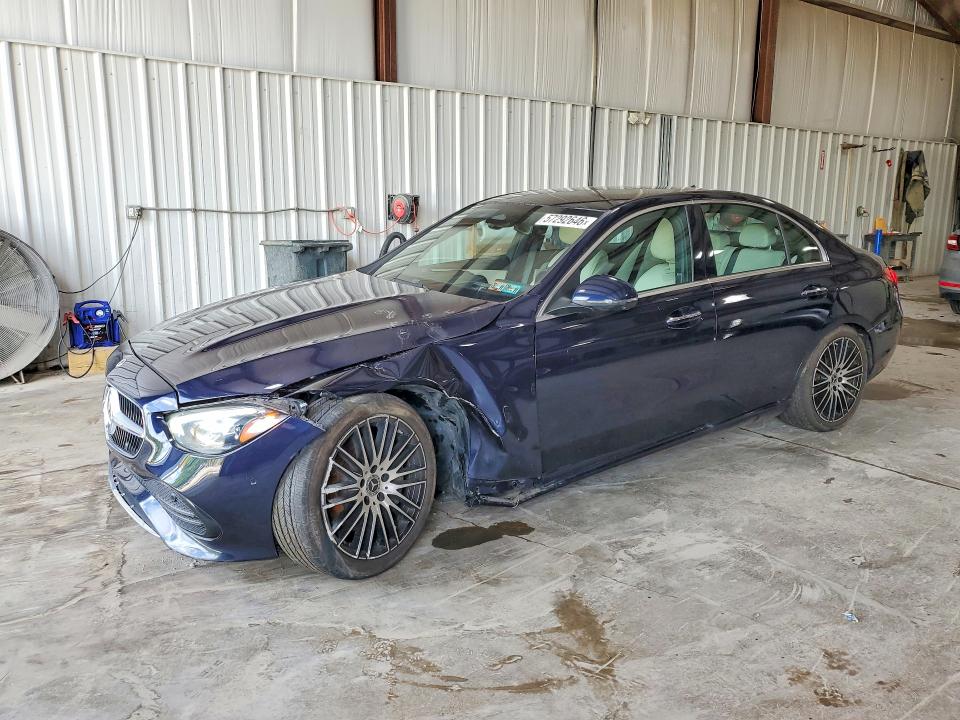2022 Mercedes-benz C მანქანა იყიდება აუქციონზე, vin: W1KAF4HB1NR013994, აუქციონის ნომერი: 57292646