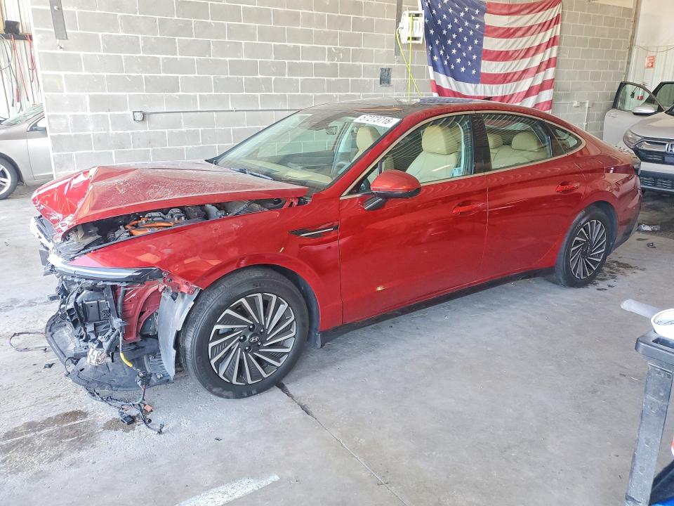2024 Hyundai Sonata Hybrid მანქანა იყიდება აუქციონზე, vin: KMHL54JJ7RA091560, აუქციონის ნომერი: 57273716