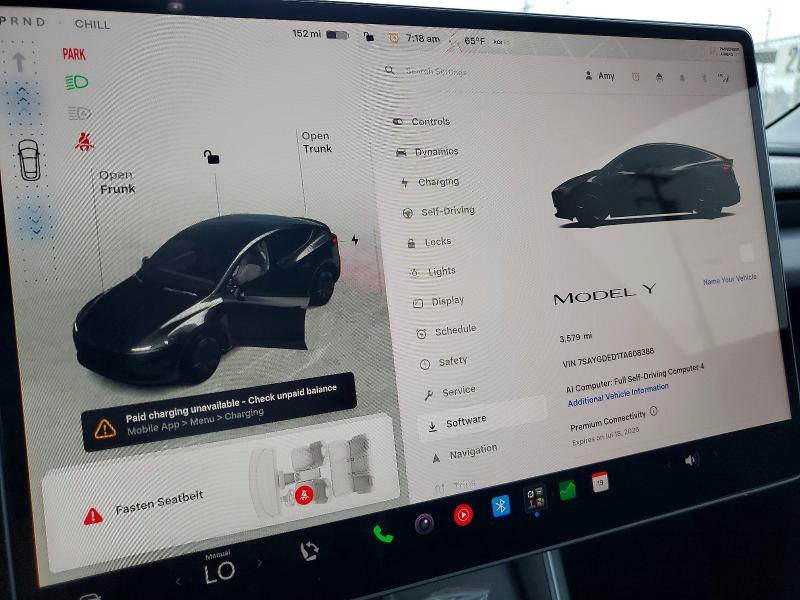 Aukcja sprzedaży 2026 Tesla Model Y, vin: 7SAYGDED1TA608388, numer aukcji: 58261016