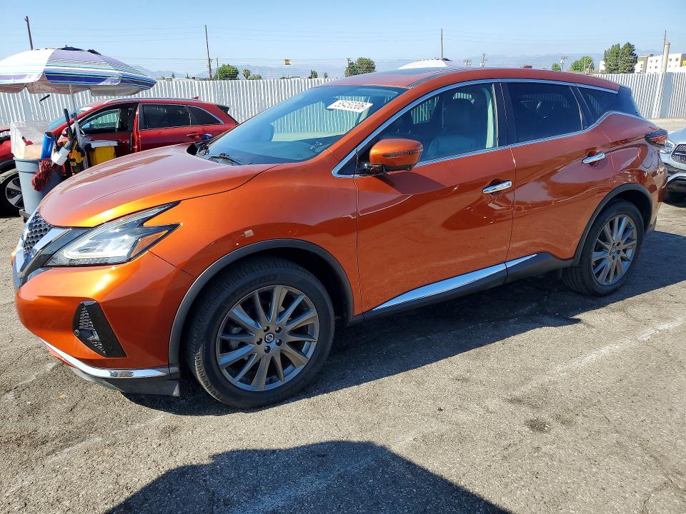 Aukcja sprzedaży 2021 Nissan Murano, vin: 5N1AZ2BJ5MC111302, numer aukcji: 58450306