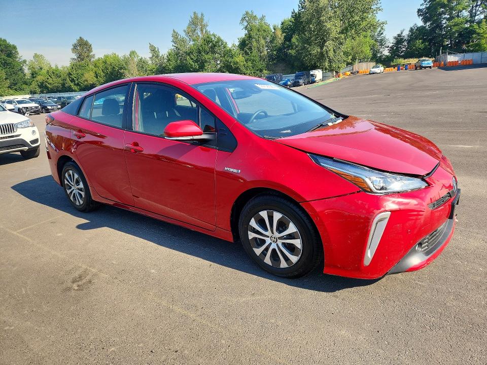 Продаж на аукціоні авто 2022 Toyota Prius, vin: JTDL9MFU1N3038363, номер лоту: 56702926