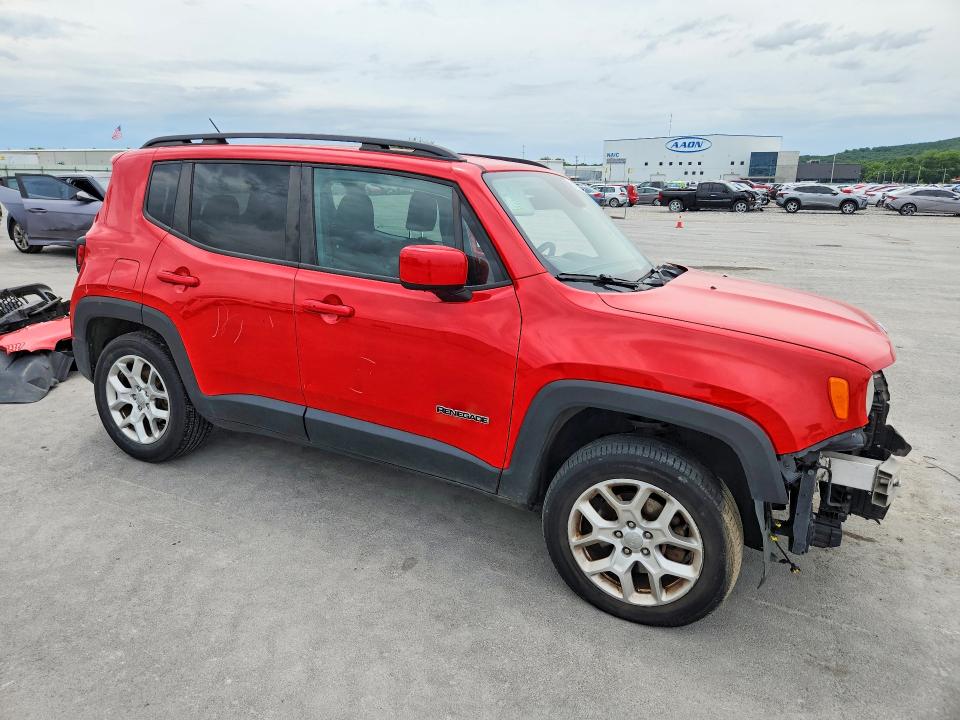 Продажа на аукционе авто 2016 Jeep Renegade, vin: ZACCJBBT7GPE08285, номер лота: 57994026