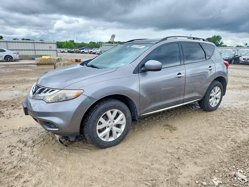 2013 Nissan Murano მანქანა იყიდება აუქციონზე, vin: JN8AZ1MW0DW301194, აუქციონის ნომერი: 58919686