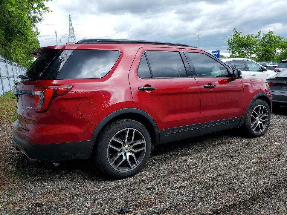 Продажа на аукционе авто 2016 Ford Explorer, vin: 1FM5K8GT3GGD07111, номер лота: 57857206