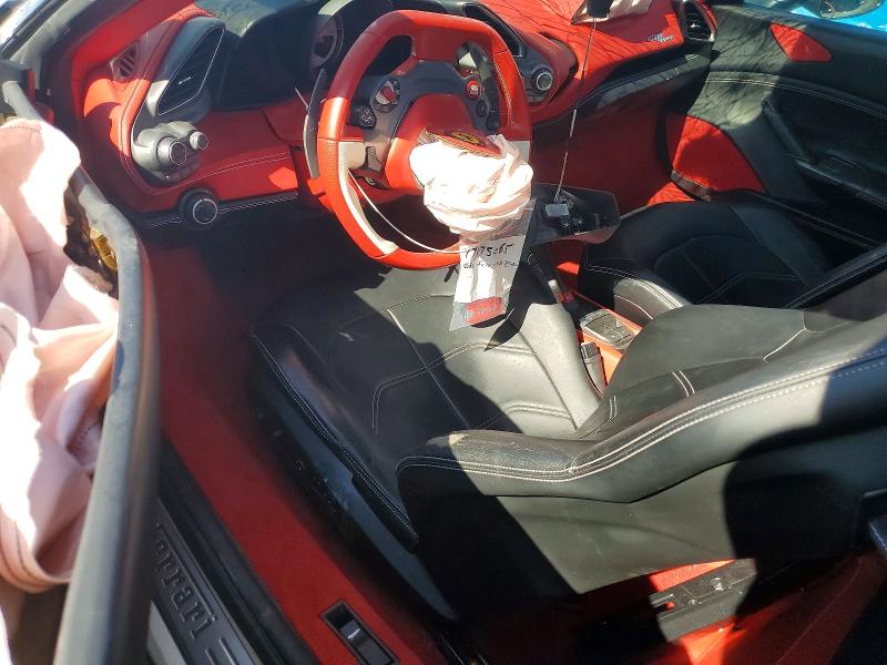 2018 Ferrari 488 Spider მანქანა იყიდება აუქციონზე, vin: ZFF80AMA4J0229716, აუქციონის ნომერი: 77175065