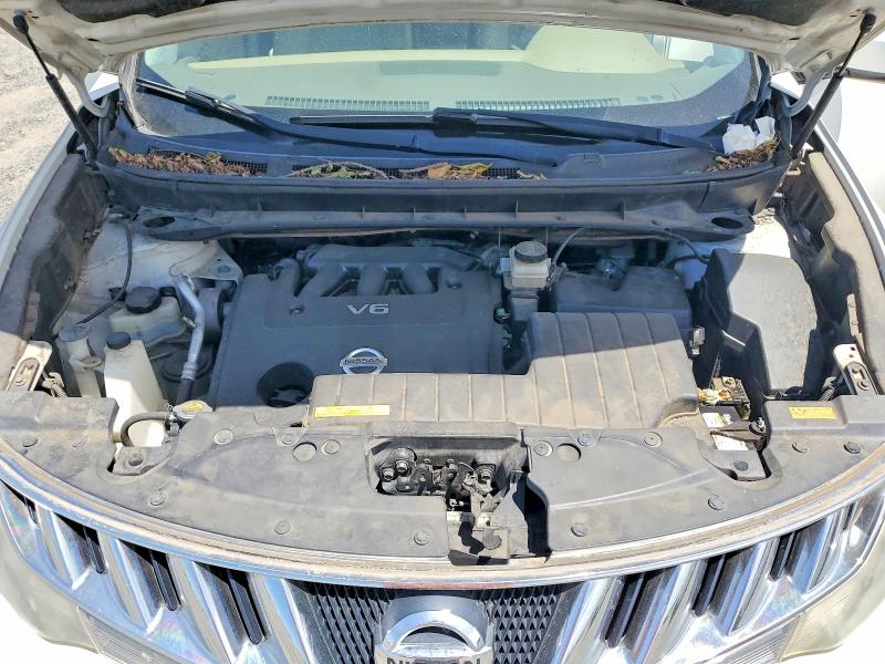 2010 Nissan Murano მანქანა იყიდება აუქციონზე, vin: JN8AZ1MW9AW140176, აუქციონის ნომერი: 56275256