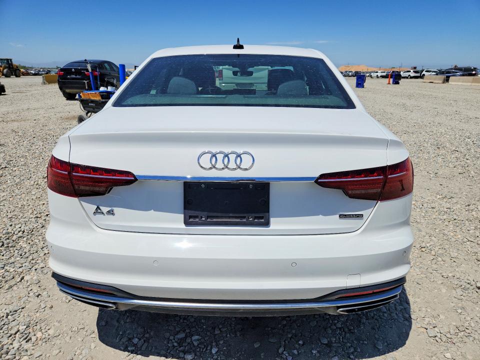 2023 Audi A4 მანქანა იყიდება აუქციონზე, vin: WAUEAAF4XPN011309, აუქციონის ნომერი: 58186636