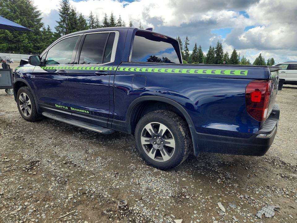 2017 Honda Ridgeline მანქანა იყიდება აუქციონზე, vin: 5FPYK3F6XHB001512, აუქციონის ნომერი: 56191156