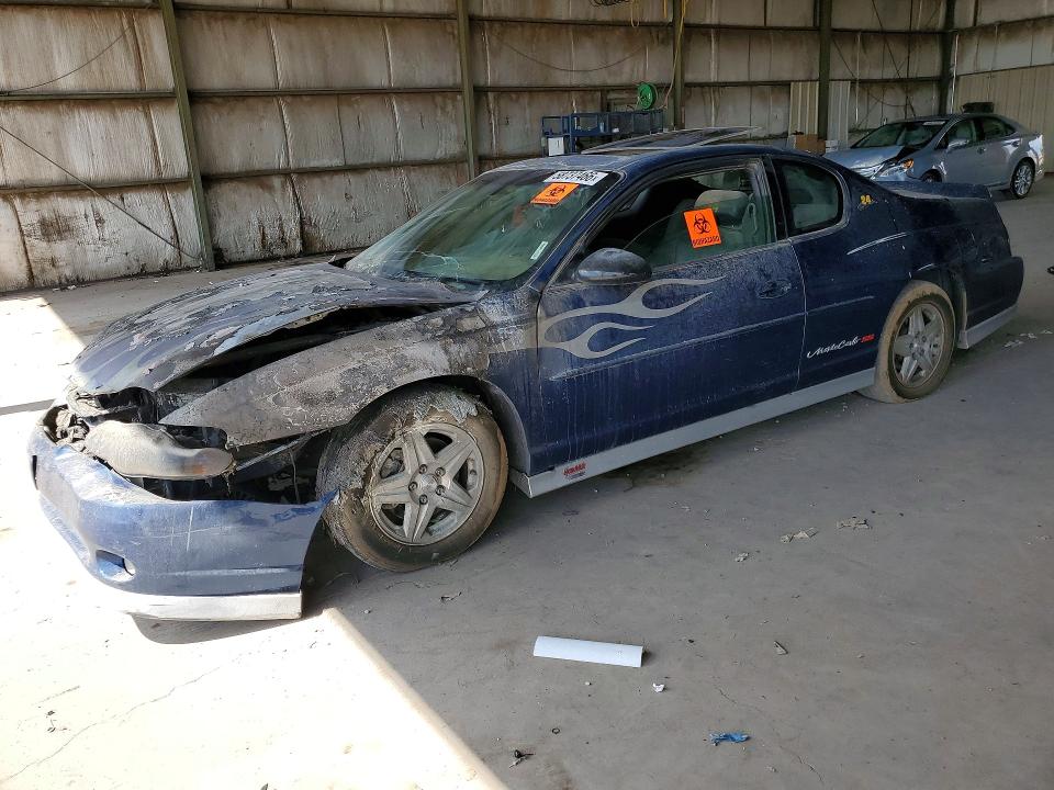 Продажа на аукционе авто 2003 Chevrolet Monte Carlo, vin: 2G1WX12K439331614, номер лота: 58737466