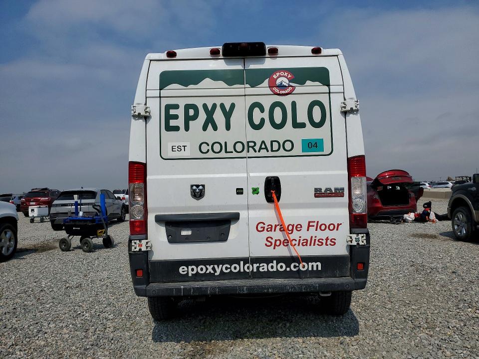 58549476 :رقم المزاد ، 3C6TRVBGXKE533260 vin ، 2019 Ram Promaster 1500 مزاد بيع