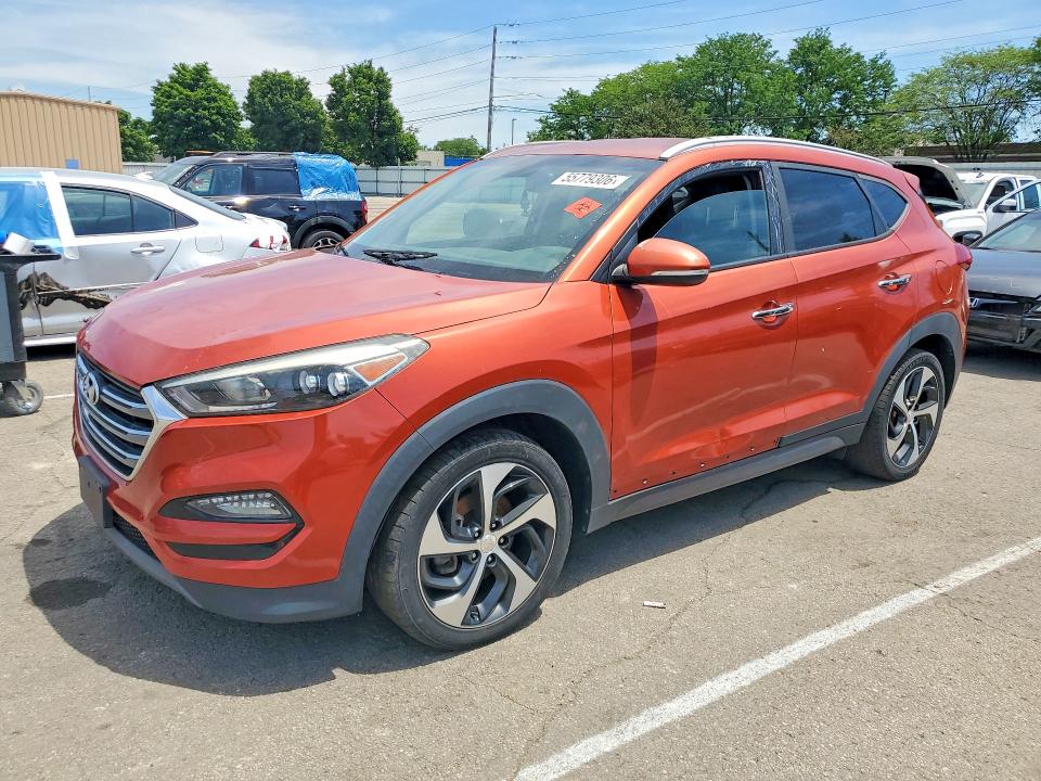 2016 Hyundai Tucson მანქანა იყიდება აუქციონზე, vin: KM8J33A29GU230664, აუქციონის ნომერი: 55779306
