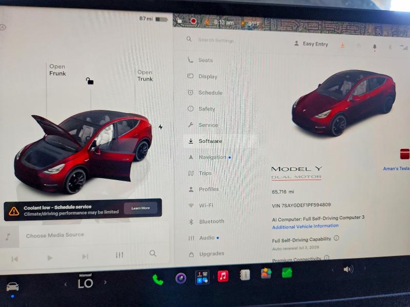 Aukcja sprzedaży 2023 Tesla Model Y, vin: 7SAYGDEF1PF594809, numer aukcji: 56708156