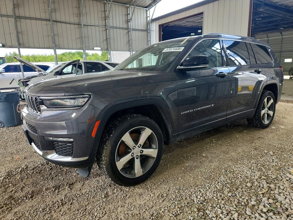 57074406 :رقم المزاد ، 1C4RJKBG8N8523625 vin ، 2022 Jeep Grand Cherokee مزاد بيع