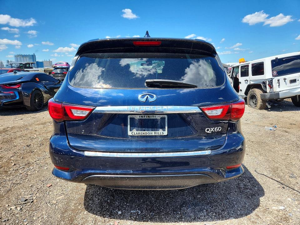 2017 Infiniti Qx60 მანქანა იყიდება აუქციონზე, vin: 5N1DL0MM4HC520407, აუქციონის ნომერი: 57209496