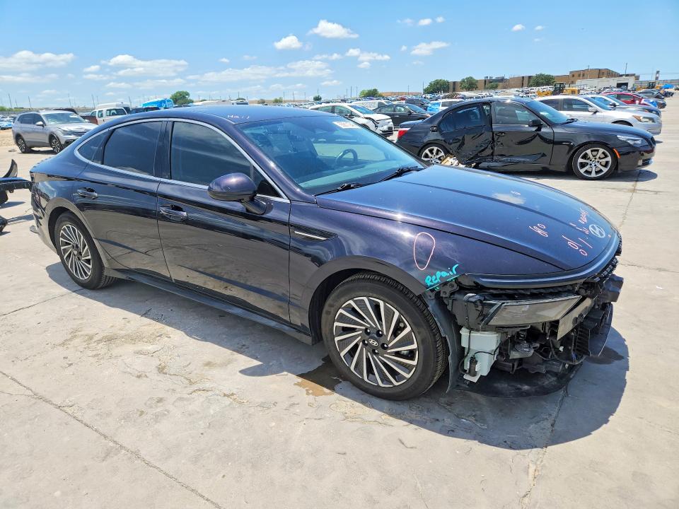 55611246 :رقم المزاد ، KMHL34JJXRA094636 vin ، 2024 Hyundai Sonata Hybrid مزاد بيع