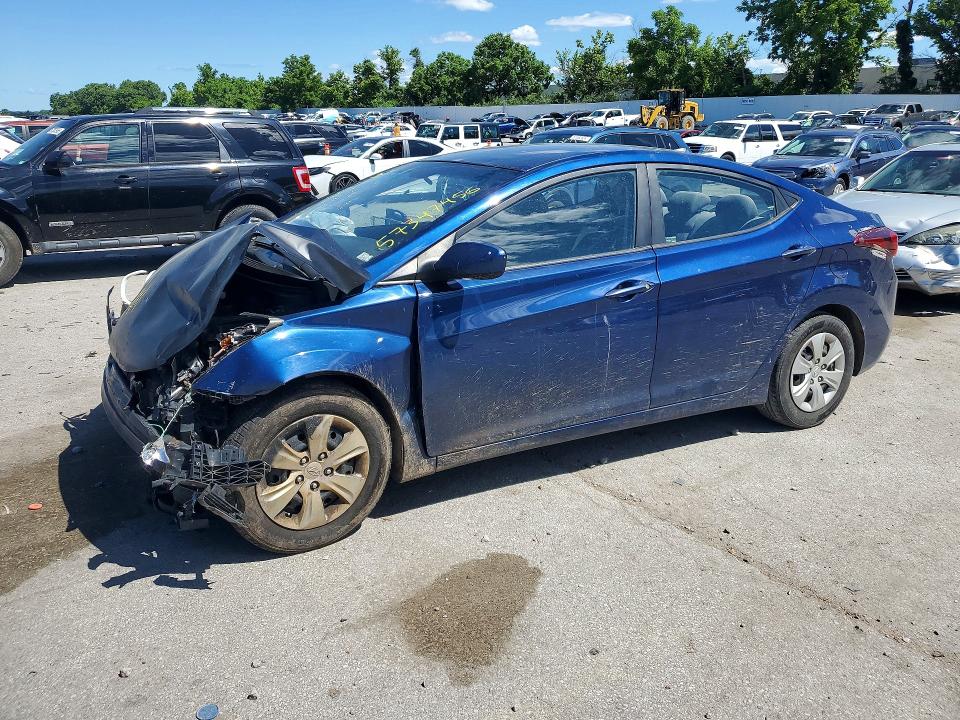 57347456 :رقم المزاد ، 5NPDH4AE9GH713889 vin ، 2016 Hyundai Elantra مزاد بيع