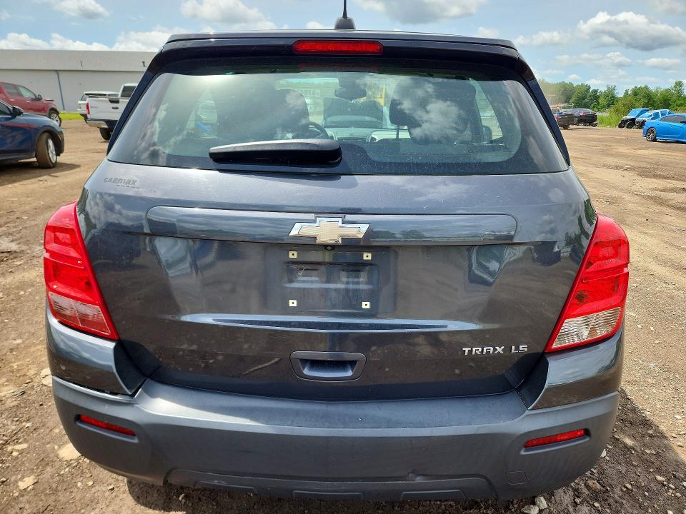 Продаж на аукціоні авто 2016 Chevrolet Trax, vin: 3GNCJKSB0GL275487, номер лоту: 57843956