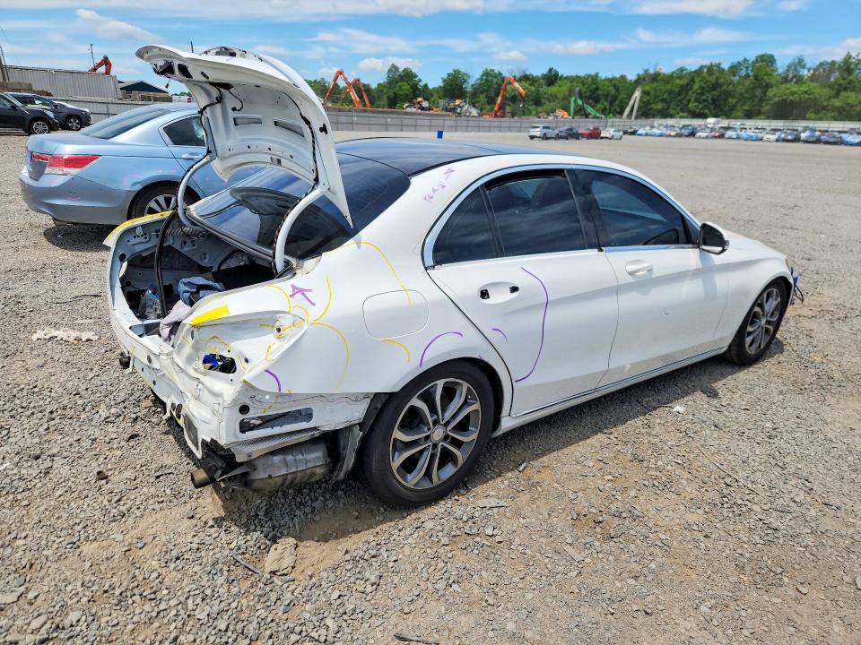 58112386 :رقم المزاد ، 55SWF4JB4HU203324 vin ، 2017 Mercedes-benz C مزاد بيع