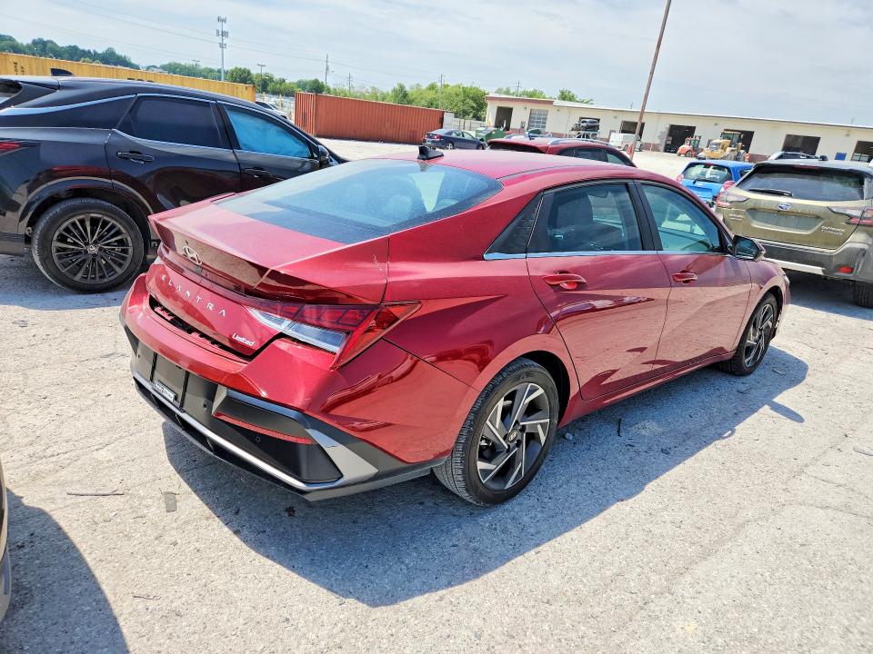 56389366 :رقم المزاد ، KMHLP4DG2RU838975 vin ، 2024 Hyundai Elantra مزاد بيع