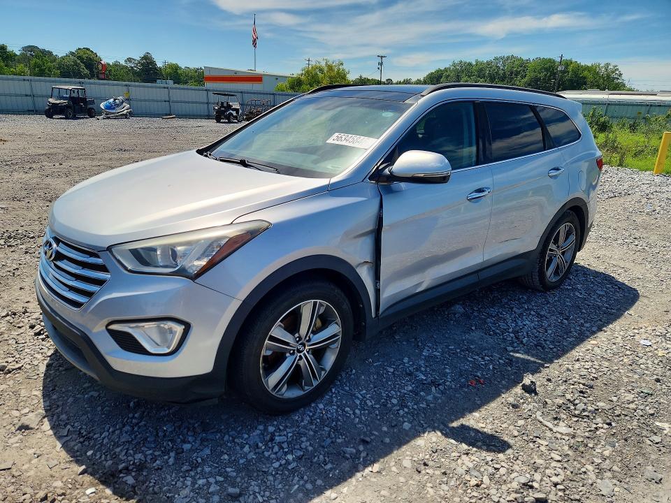 2014 Hyundai Santa Fe მანქანა იყიდება აუქციონზე, vin: KM8SR4HF8EU038523, აუქციონის ნომერი: 56345846