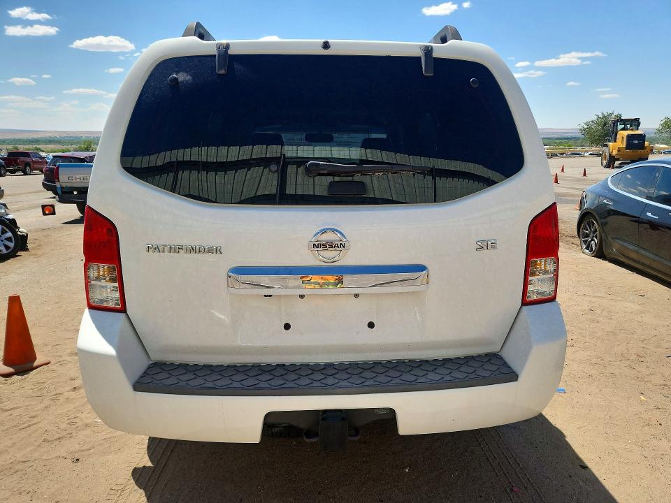 57758486 :رقم المزاد ، 5N1AR18B98C649291 vin ، 2008 Nissan Pathfinder مزاد بيع