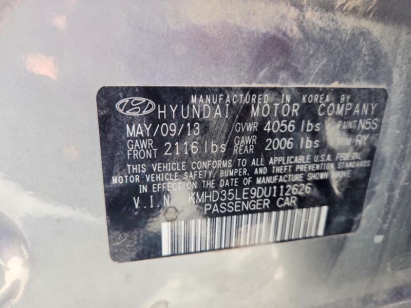 57067816 :رقم المزاد ، KMHD35LE9DU112626 vin ، 2013 Hyundai Elantra Gt مزاد بيع