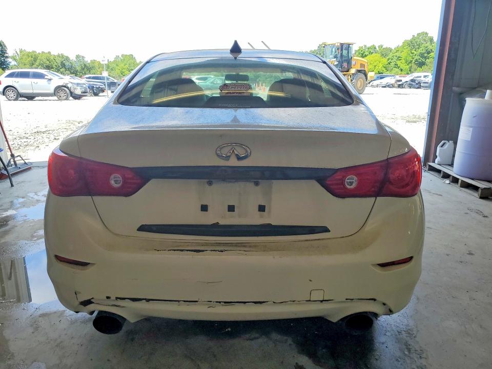 2015 Infiniti Q50 მანქანა იყიდება აუქციონზე, vin: JN1BV7AR8FM394397, აუქციონის ნომერი: 58302156