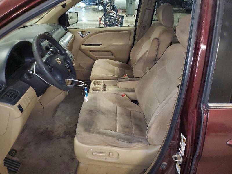 58578016 :رقم المزاد ، 5FNRL38417B061652 vin ، 2007 Honda Odyssey مزاد بيع