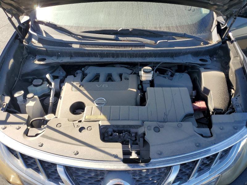 2012 Nissan Murano მანქანა იყიდება აუქციონზე, vin: JN8AZ1MU9CW101315, აუქციონის ნომერი: 56863896