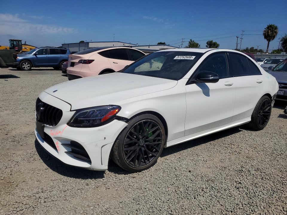Продажа на аукционе авто 2019 Mercedes-benz C, vin: 55SWF8DB7KU294826, номер лота: 57252606