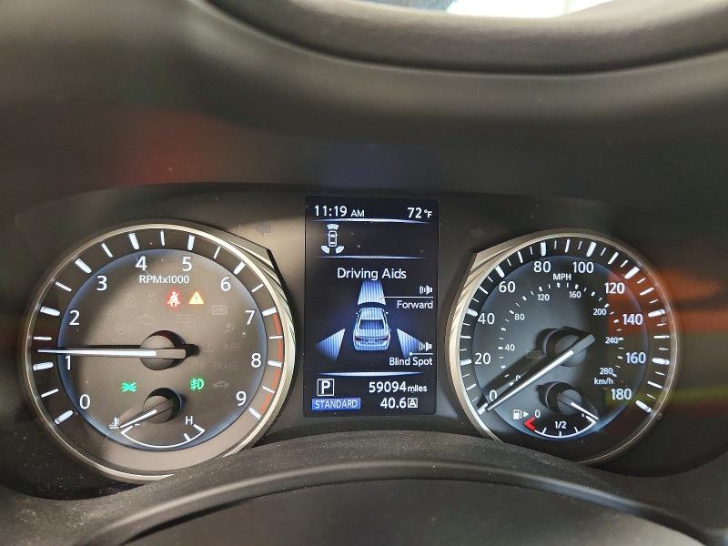 2018 Infiniti Q50 მანქანა იყიდება აუქციონზე, vin: JN1EV7AR3JM442216, აუქციონის ნომერი: 58120986