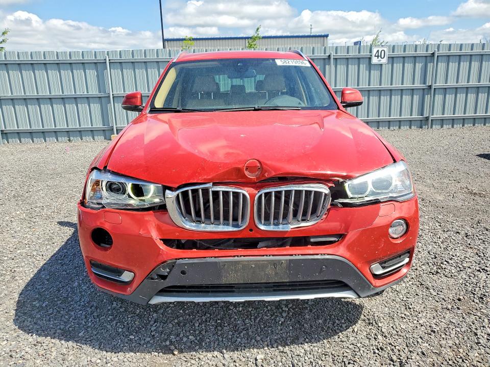 2015 Bmw X3 მანქანა იყიდება აუქციონზე, vin: 5UXWY3C56F0E96749, აუქციონის ნომერი: 58219896