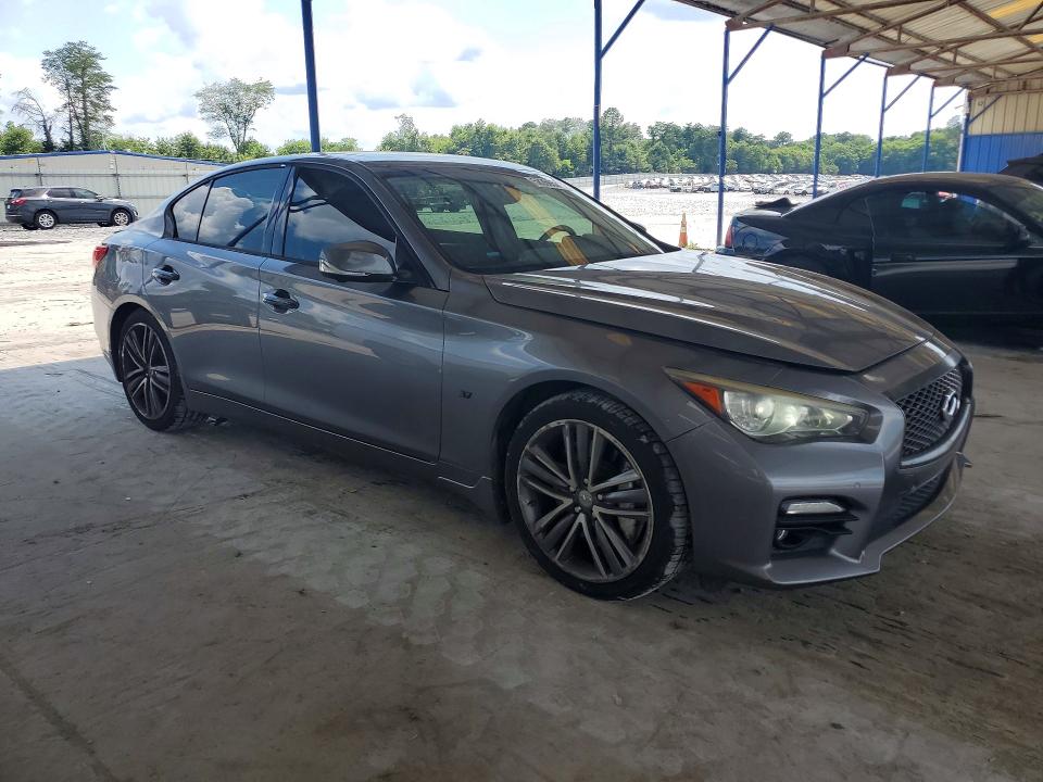 Продажа на аукционе авто 2014 Infiniti Q50, vin: JN1BV7AR9EM688406, номер лота: 58366536