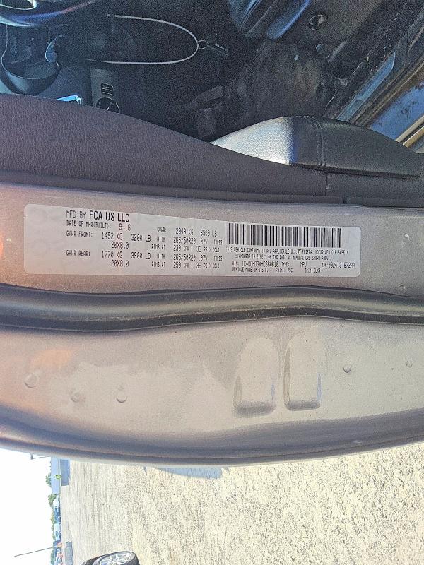 Aukcja sprzedaży 2017 Dodge Durango, vin: 1C4RDHDGXHC660610, numer aukcji: 58962266