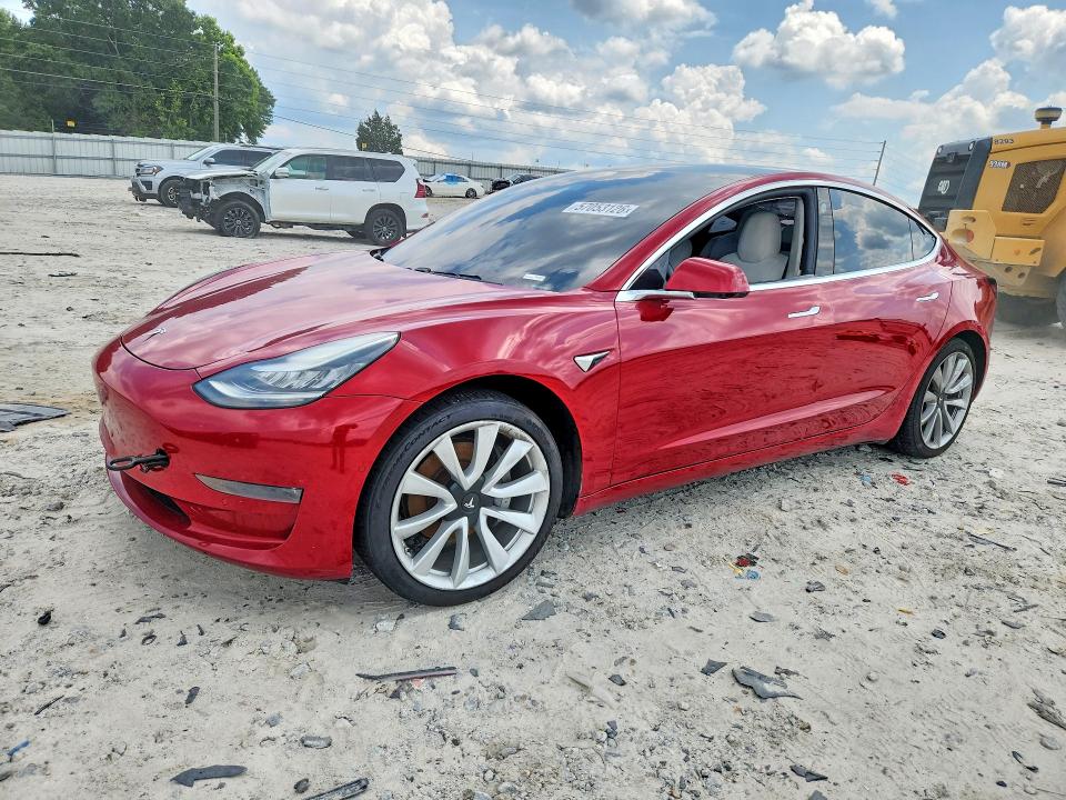 Продажа на аукционе авто 2019 Tesla Model 3, vin: 5YJ3E1EB7KF406876, номер лота: 57053126