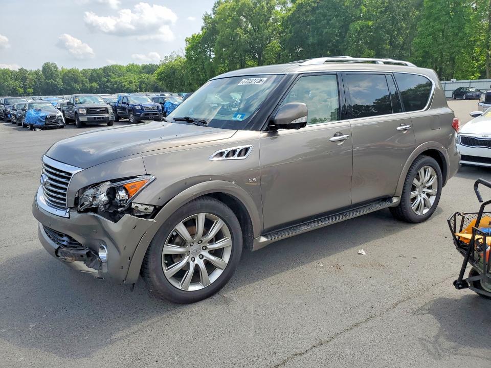 57037796 :رقم المزاد ، JN8AZ2NE5E9064763 vin ، 2014 Infiniti Qx80 مزاد بيع