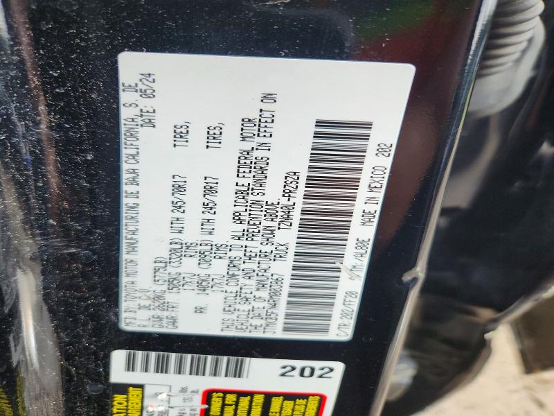 2024 Toyota Tacoma მანქანა იყიდება აუქციონზე, vin: 3TMKB5FN4RM003867, აუქციონის ნომერი: 55812216