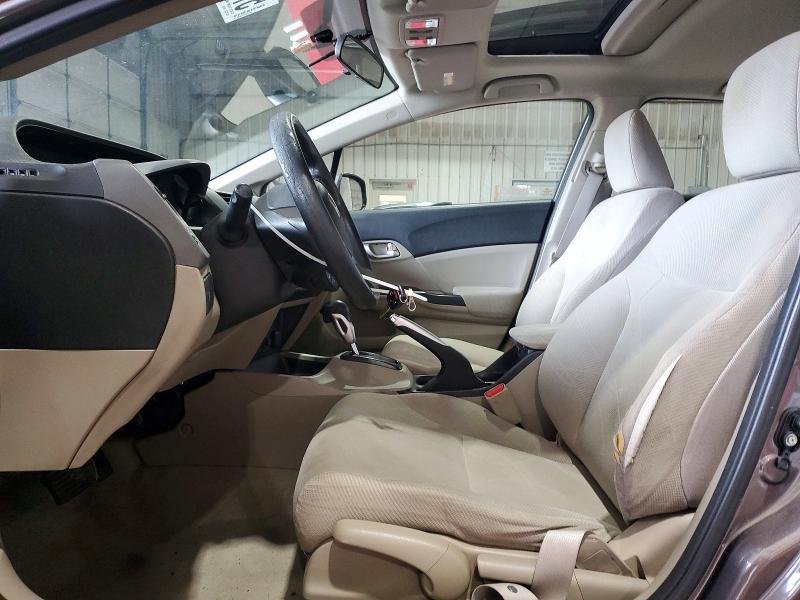 57648076 :رقم المزاد ، 19XFB2F81CE320792 vin ، 2012 Honda Civic مزاد بيع