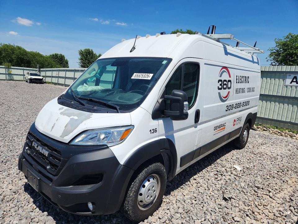 Aukcja sprzedaży 2023 Ram Promaster 2500, vin: 3C6LRVDG9PE511030, numer aukcji: 55525326