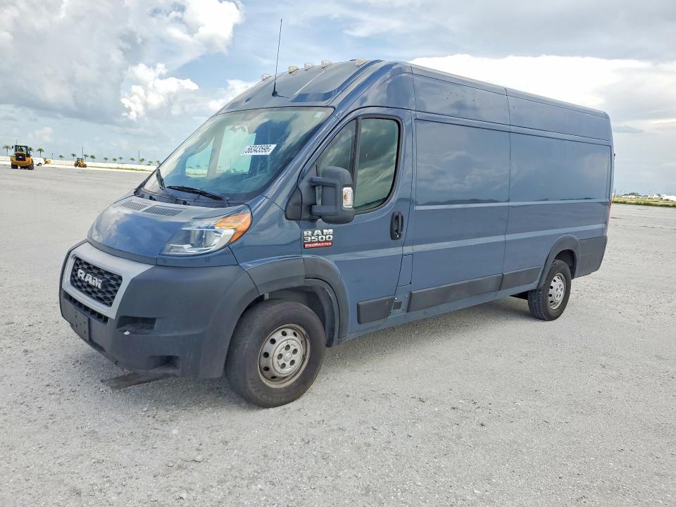 56343596 :رقم المزاد ، 3C6URVJG5KE555513 vin ، 2019 Ram Promaster 3500 مزاد بيع