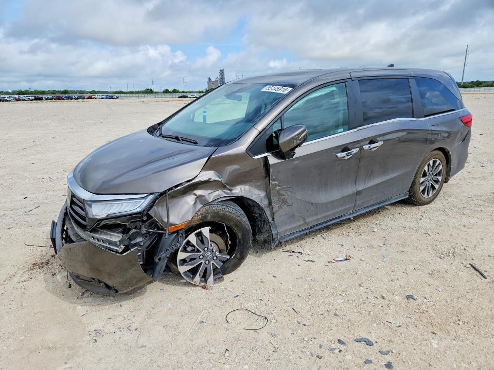 2022 Honda Odyssey მანქანა იყიდება აუქციონზე, vin: 5FNRL6H78NB041097, აუქციონის ნომერი: 55445916