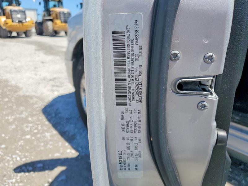 56118576 :رقم المزاد ، 1C6RR7GG9GS135511 vin ، 2016 Ram 1500 مزاد بيع