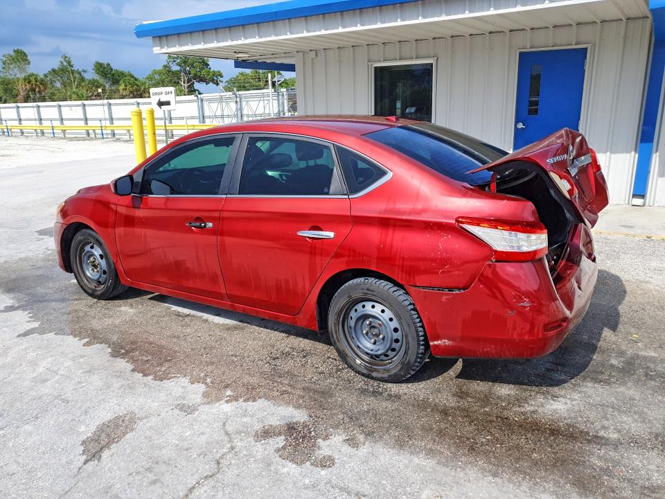 Продажа на аукционе авто 2015 Nissan Sentra, vin: 3N1AB7APXFL654151, номер лота: 57855206