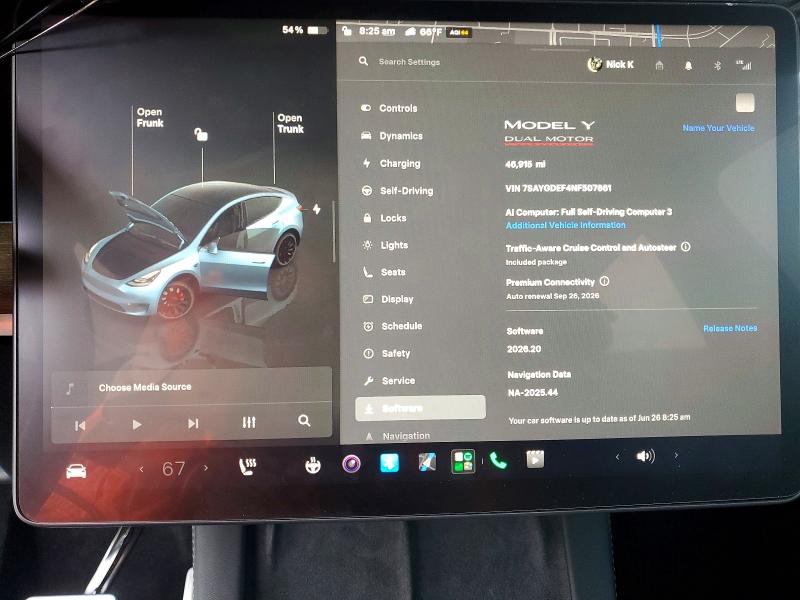 Aukcja sprzedaży 2022 Tesla Model Y, vin: 7SAYGDEF4NF507661, numer aukcji: 58826146