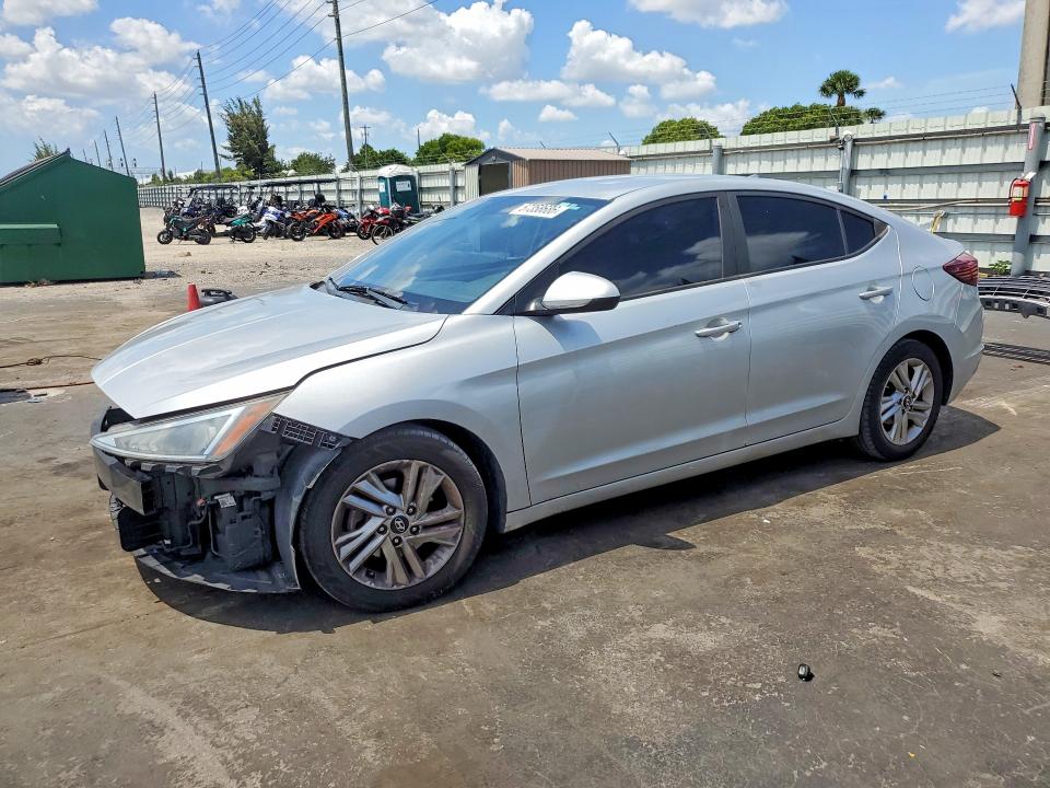 2019 Hyundai Elantra მანქანა იყიდება აუქციონზე, vin: 5NPD84LF6KH466930, აუქციონის ნომერი: 57358686