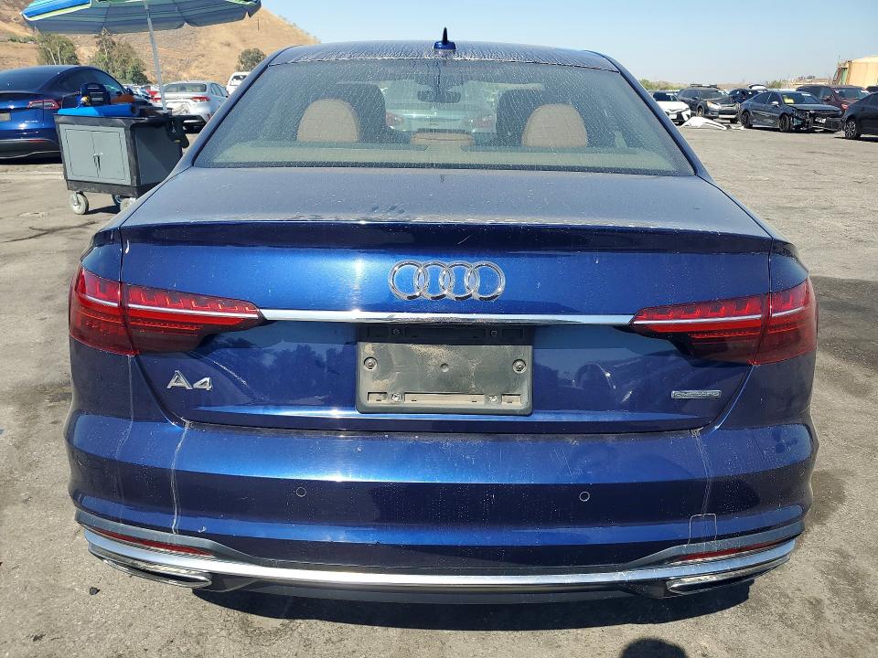 2020 Audi A4 მანქანა იყიდება აუქციონზე, vin: WAUENAF48LN008861, აუქციონის ნომერი: 57153036